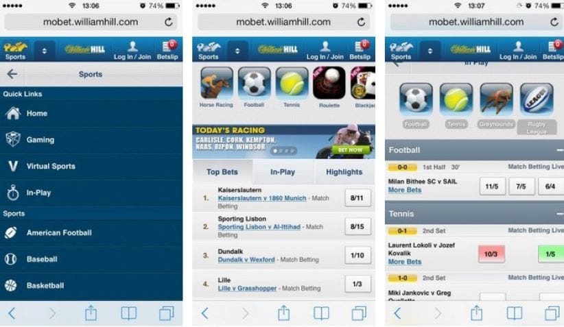 William Hill Mobile Betting App Review